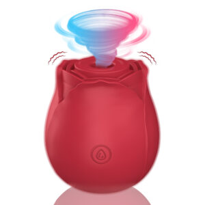 The Red Peach Anal Rose Massager