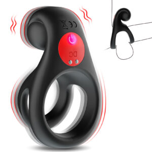 The Red Peach Vibing Cock Ring